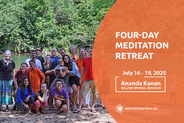 Meditation Retreat at Ananda Kanan, MO, July 16 - 19, 2025
