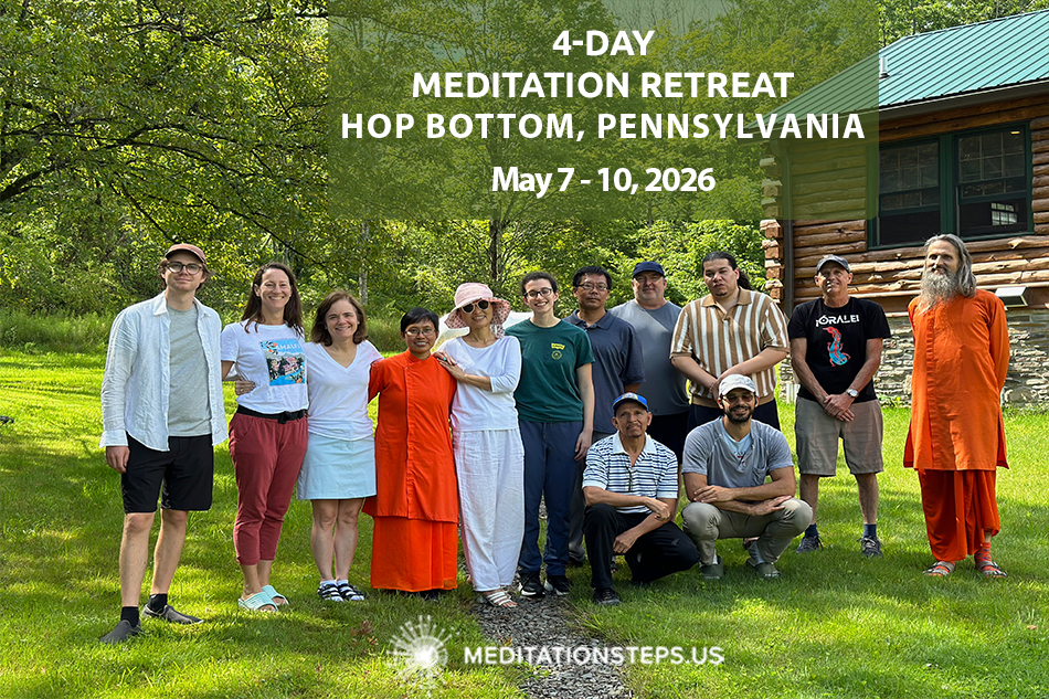 4-Day Meditation Retreat at Ananda Vrati, Pennsylvania, May 7 to 10, 2026