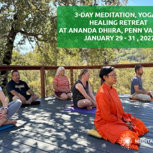 3-Day Meditation, Yoga & Healing Retreat (January)
